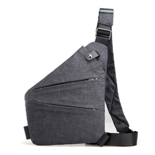 New Anti-Theft Bag For Travel Casual Left or Right Shoulder Slim Sling Bag Cross Body Travel Bag Unisex