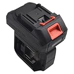 ZiStarlilife 2 In 1 Battery Converter Adapter For Makita- 18V Li-Ion Power Tool Batteries, Dual Battery Slot For Electric Drill, Impacts Wrench, Screwdriver