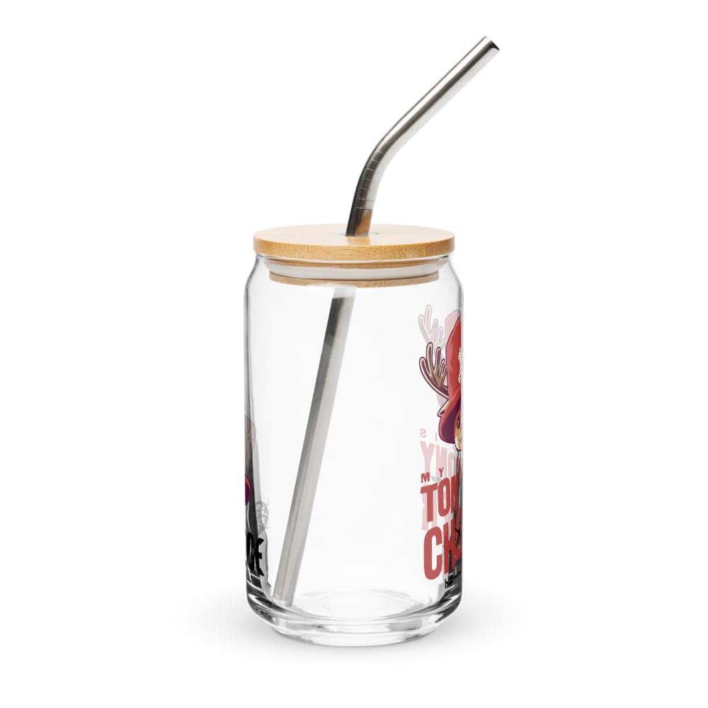 Amazon.com: Netflix One Piece Chopper Can Shaped Glass with Lid 