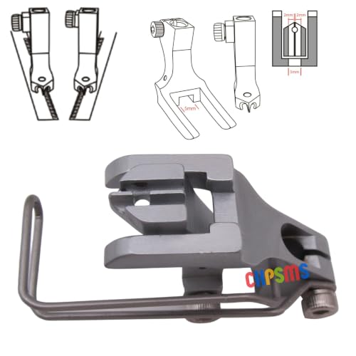 Pie prensatelas para cierre compatible con JUKI y Durkopp Adler miniatura 2