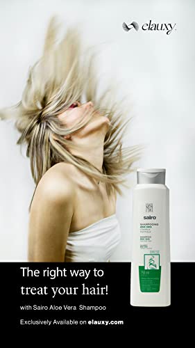 Image of Sairo Aloe Vera Shampoo [Imported from SPAIN] +Hair brush combo Hair Growth & Hair fall control Silky, Shiny, Smooth Hair Wet Hair Massaging 750ML