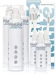 Kit Halité para eliminar Mau Hálito, Cáseos e Boca Amarga