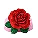 3D Big Rose Flower Cake Mold Silicone Fondant Chocolate Mould Baking Decorating, Resistant Low and High Temperature, Easy to Use and Clean Gessppo