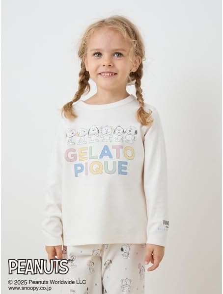 コラボ ジェラートピケ ベビー GELATO PIQUE KIDS BABY PEANUTS