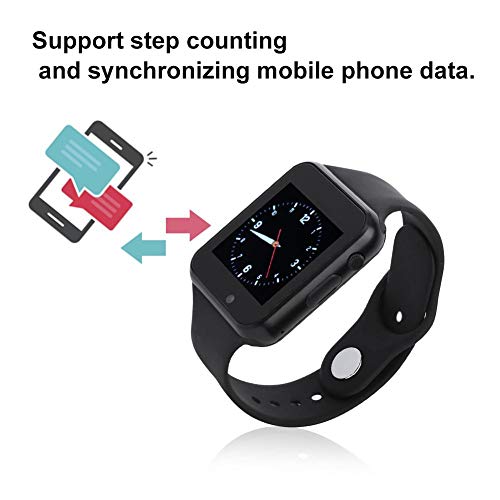 Smartwatch, relógio do telefone inteligente, música tocando multifuncional impermeável banda intelig