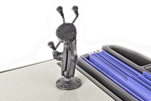 Autoexec Aue10011 Gripmaster Car Desk Grey Finish With Phone Mount #TOP3