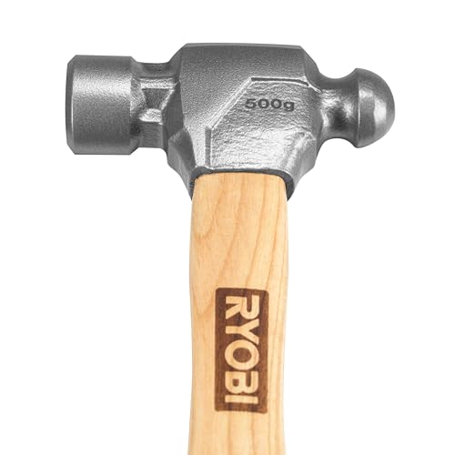 Marteau rivoir RYOBI Acier trempé Bois de noyer - vue 5