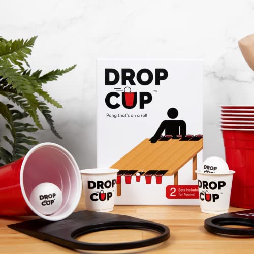 Drop Cup - Pong That's On A Roll - Family Friendly Party Game - Adult Party Game #TOP6
