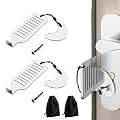 Zssxysm 2 Piezas Cerradura de Puerta Portátil