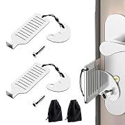 Zssxysm 2 Piezas Cerradura de Puerta Portátil
