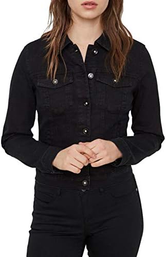 Vero moda black denim jacket Clearance