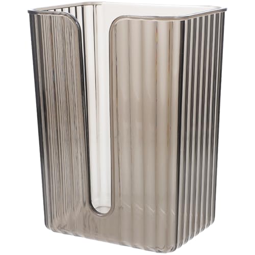 ELAYARD Caja Dispensadora de Papel Higiénico de Pared Multifuncional para Baño y Cocina Organizador de Toallas y Pañuelos Diseño sin Taladro Compacto Color Café Elegante