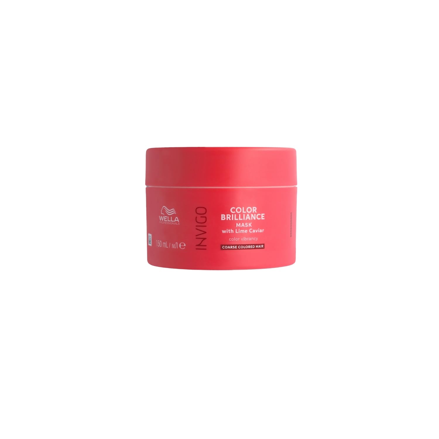 Wella Professionals Invigo Color Brilliance Vibrant Color Mask for Coarse Hair, Color Protection, Nourishes & protects Hair, With Lime Caviar, Vitamin E & Metal Purifier, 150ml