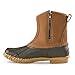 Guide Gear Men’s Side Zip Insulated Leather Duck Boots, Winter Boots for Men, Waterproof Rain Shoes, 400 Gram Tan 11D (Medium)