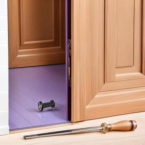 TOYANDONA Mirilla para puerta de ángulo amplio para apartamentos y casas con construcción de aleación de zinc, fácil instalación y cubierta de privacidad inversa, compatible con puertas de 3.9-5.9 cm de grosor miniatura 7