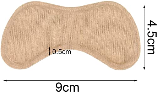 Image of Heel Pads Snugs for Shoe & Height Increase Insoles Shoe Insoles, Self-Adhesive Heel Grips Liner Cushion Inserts for Loose Shoes, Heel Pad for Heel Pain Men Women (Heel Liner)