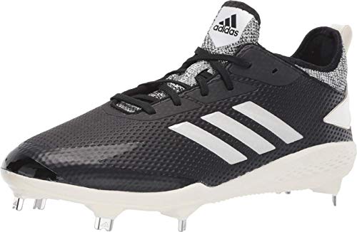 adidas Men's Adizero Afterburner V, Black/Cloud White/Grey, 12.5 M US