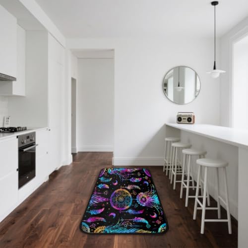 Tapis de sol cuisine violet attrape-rêves grand format - 7