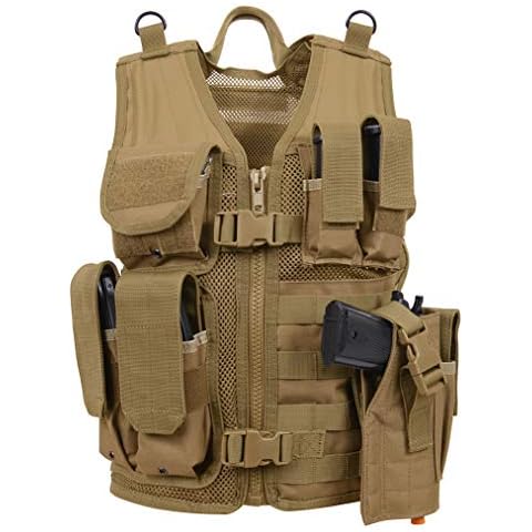 Rothco Kid's Tactical Cross Draw Vest Cover