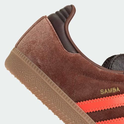 Image of adidas Samba OG Women's Shoes, Preloved Brown /Dark Brown /Gum, Size 10
