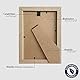 VUVUZULA Bilderrahmen 13x18cm Holz Fotorahmen 5x7 Zoll Holzrahmen MDF Rahmen 13x18cm in Natur 3er Set