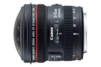 Amazon.com : Canon EF 8-15mm f/4L Fisheye USM Ultra-Wide