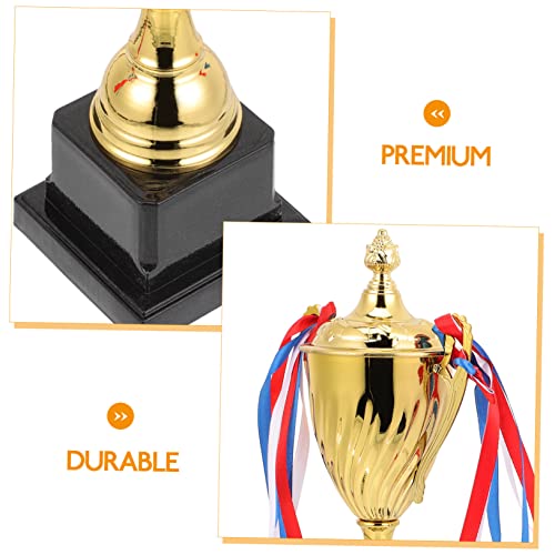 Alipis Brinquedos Esportivos Infantis Jogos Troféu Troféu Equipe Goldendoodle Ornamento Troféus Infa