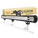 PICAA Led Arbeitsscheinwerfer 45 Zoll 114CM 612W Lichtbalken 12V Mit Kabelbaum Zusatzscheinwerfer Bar Spot Flutlicht Arbeit Licht Bar für SUV Offroad ATV UTV Traktor 4x4 Auto