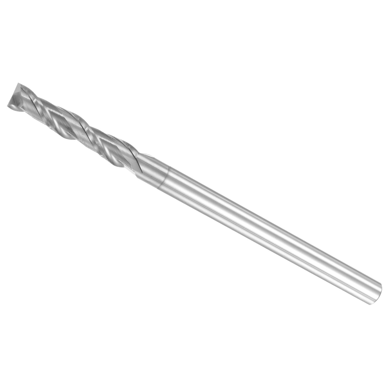 Fraise à Bout Carré, 6mm x 30mm de Coupe, Queue de 6mm, Carbure de Tungstène Micro-Grain M30, 2 Flûtes pour Fraiseuse CNC