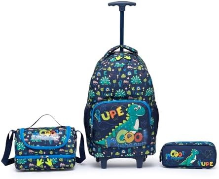 Kit Mochila Rodinhas Infantil Lancheira Estojo Escolar Reforçada ...