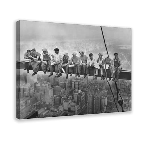 Poster Lunch Atop A Skyscraper de Charles Ebbets pour décoration murale