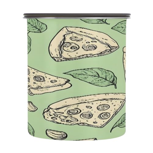 Bote para café hermético acero inoxidable 30 oz verde