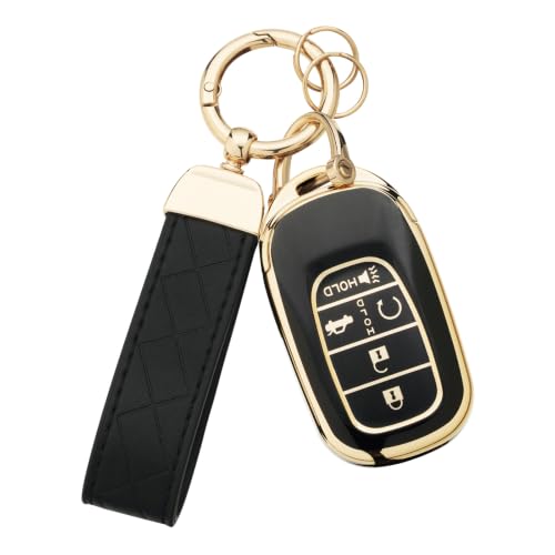 for Honda 2022-2026 Accord Civic HRV CRV Pilot Key Fob Cover Case TPU