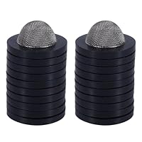 BOXOB 20 STK Gartenschlauchsiebe, Edelstahl Gummi Schlauchdichtung mit Sieb für 3/4 Zoll Anschluss und 5/8 Zoll Waschmaschinenanschluss