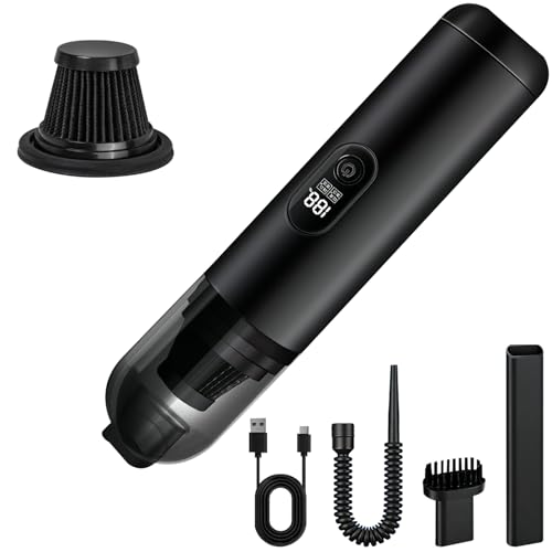 PEGOVO 18000Pa Cordless Handheld Car Vacuum & Blower