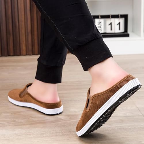 Casual Shoes, Men's Slip-on Loafers, Men's Summer Shoes, Training Shoes, Walking Shoes, Sports Shoes, Running Shoes, paedic Shoes, Trekking Shoes, Hiking Shoes, Lightweight, Comfortable (Coffee 74