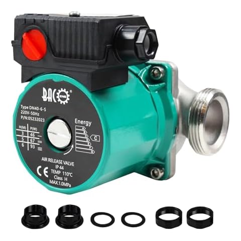 BACOENG Stainless Steel Hot Water Circulator Pump Cover
