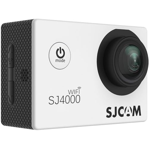 SJ4000 WiFi 4K Uhd 156° 2” Geniş Ekran H.265 900 mAh Hareket Algılama 30 Metre Su Geçirmez Kılıflı Aksiyon Kamerası Gümüş