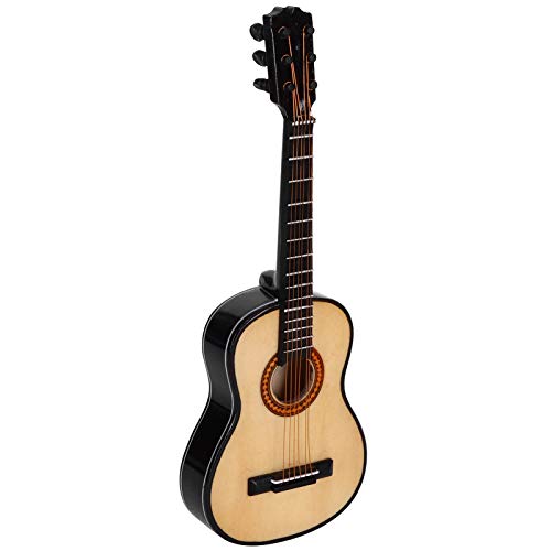 Guitare classique miniature en bois avec son support de collection - 6