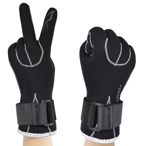 Guantes de buceo – Guantes de pesca antideslizantes a prueba de agua | Guantes de neopreno de 3 mm | Equipo de buceo de 9,8 cm para hombres, mujeres, buceo, pesca, lagos, ríos