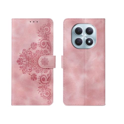 Image of amazon basics Redmi Note 15 5G Flip Cover | Card Pockets Wallet & Stand | Flip Cover for Redmi Note 15 5G (Executive Pink)