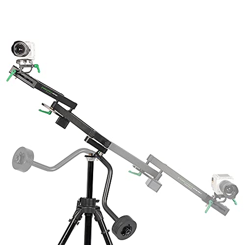 Image of 9.Solutions C-Pan Arm II, Carbon Fiber, Lighter-Weight, Upgraded Smoothness, 9.CPA2C, Slider, Jib /Crane for Different pan /Movement, for Photography, Videography & Filmmaking