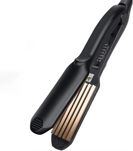 Miniatura 5 de Crimpadora de pelo para cabello ondulador voluminizador con placas de cerámica de titanio, herramientas de peinado para mujeres y niñas