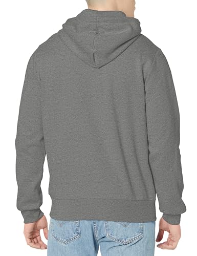 Lacoste mens Long Sleeve Solid Pop Over Fleece Hoodie2