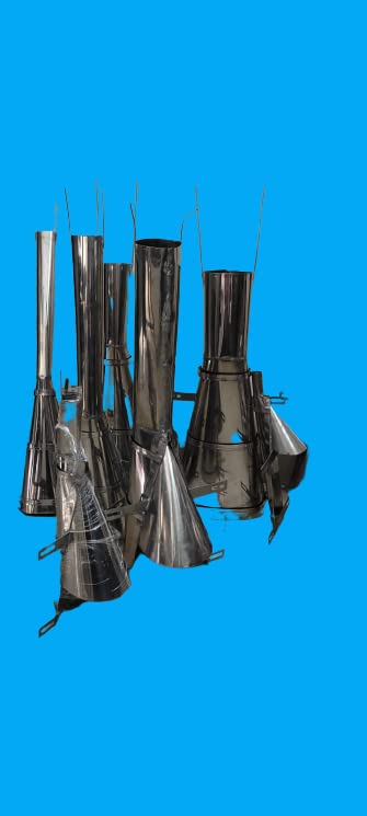 Image of Keerti Packaging Generic Steel 200mm FFS Machine Chute