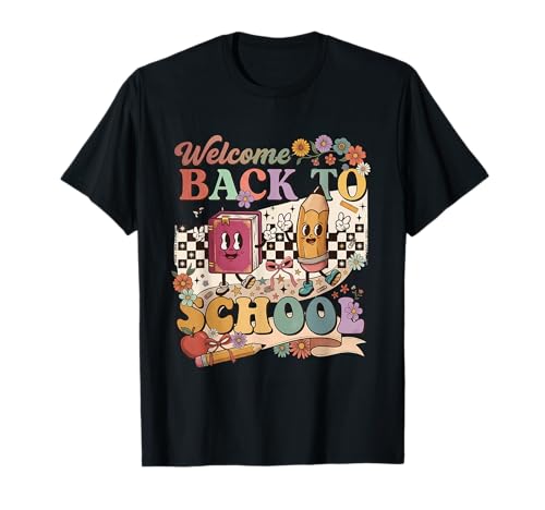 Bienvenido de Regreso a la Escuela 2026 Maestros Estudiantes Primer día Camiseta