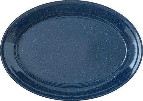 Carlisle FoodService Products Dallas Ware Plastic Oval Platter, Oval Tray, Melamine Platter For Restaurants, 12 X 8.5 Inches, Café Blue Carlisle FoodService Products Dallas Ware Plastic Oval Platter, Oval Tray, Melamine Platter For Restaurants, 12 X 8.5 Inches, Café Blue
