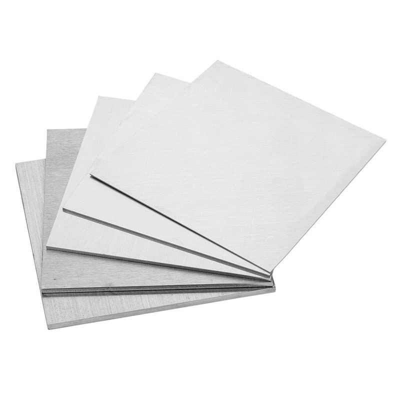 VIGAN Pure Nickel Sheet, 100MM X 100MM, 3MM Thick, 99.99% Purity, Industrial Grade, Nickel Anode for Scientific Research