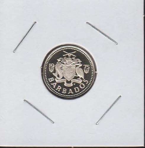 1975 Barbados 10 Cents Coin, Dime