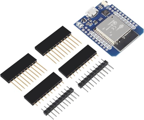ACEIRMC D1 Mini NodeMCU ESP32 ESP-WROOM-32 WLAN WiFi Bluetooth IoT Development Board 5V Compatible for Arduino (5pcs) - Image 4